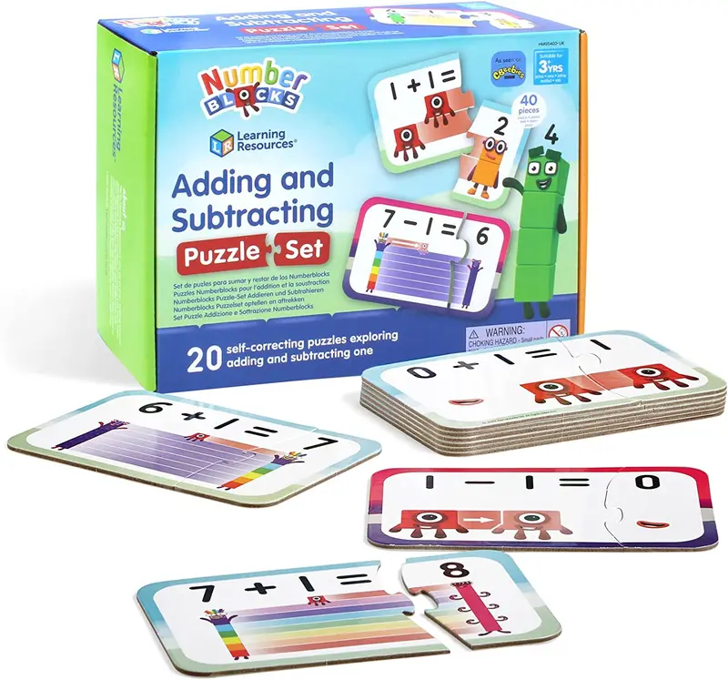 Numberblocks Addition And Subtraction Puzzle Kit 1