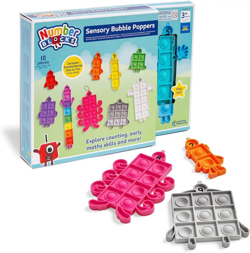 Numberblocks Sensory Bubble Popper Toy By Learning Resources 1