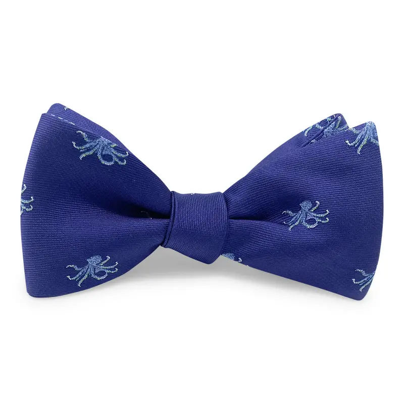 Octopus Navy Bow Tie 1