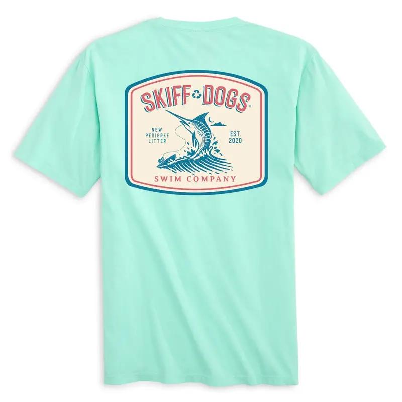 Old Man & The Sea Mint Pocket T-Shirt 1