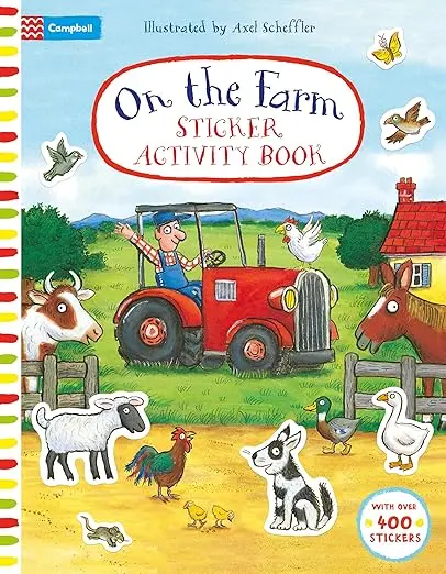 On The Farm: Engaging Sticker Activity Book For Preschoolers 1