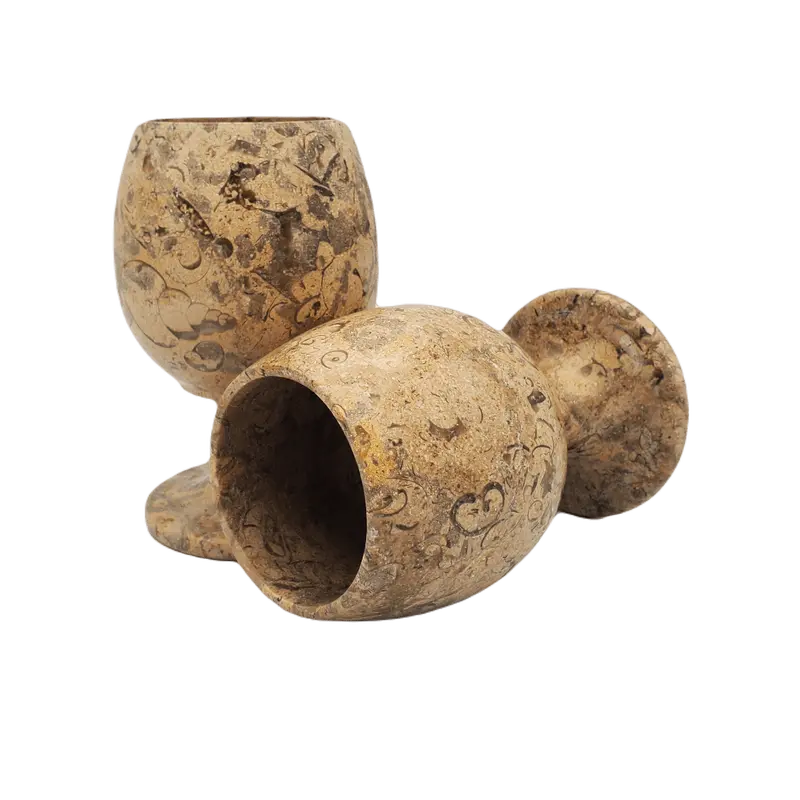 Onyx Sherry Wine Goblets – Premium Set With Carrying Case 1