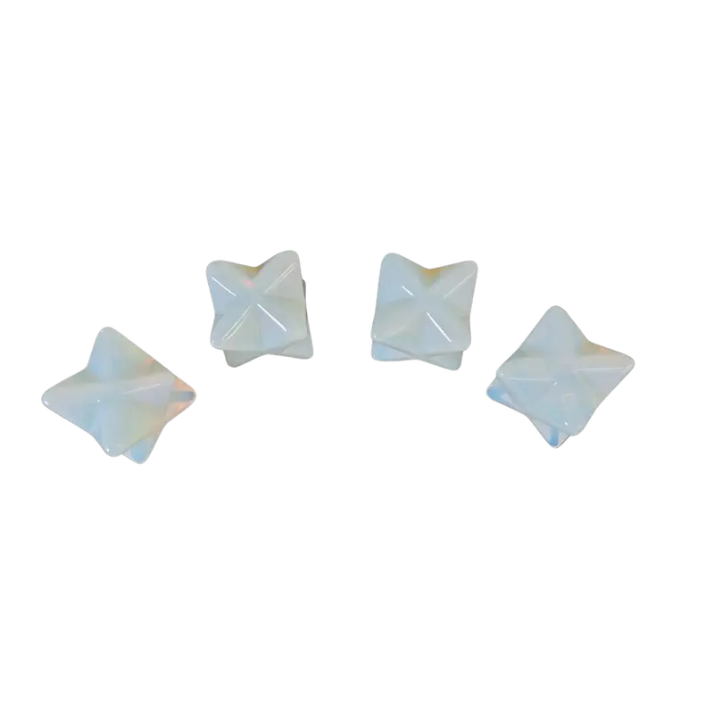 Opalite Merkaba – 1-Inch Hand-Cut Energy Symbol 1
