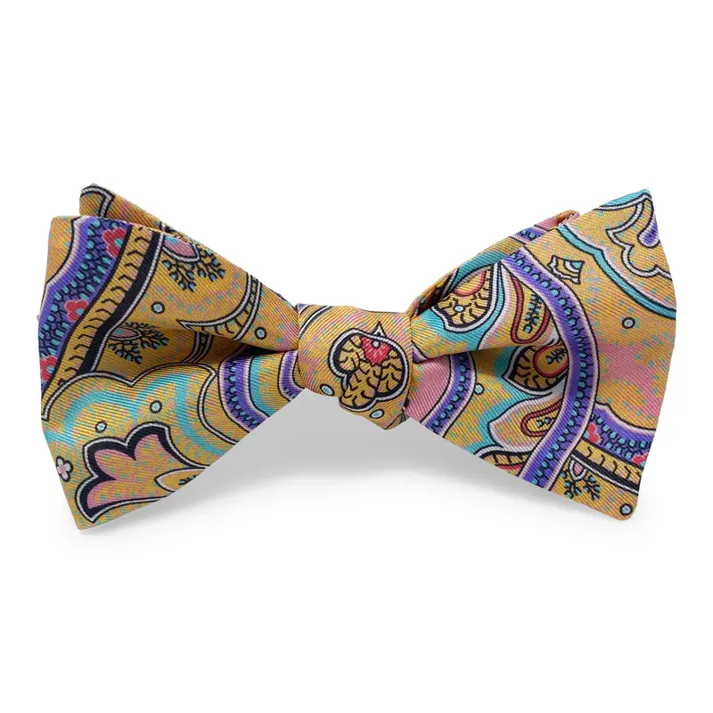 Orange Fishers Island Bow Hair Clip 1