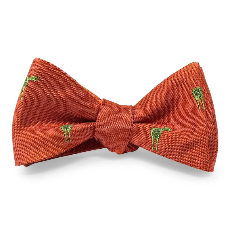 Orange Horse'S Ass Bow Tie 1