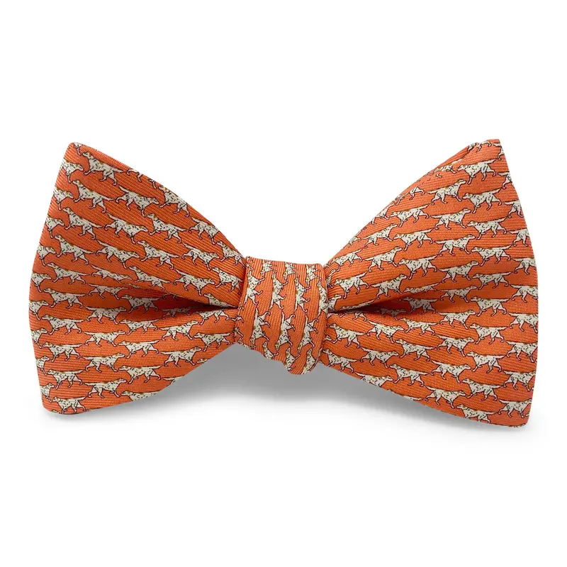 Orange Hunters Theme Bow Tie 1
