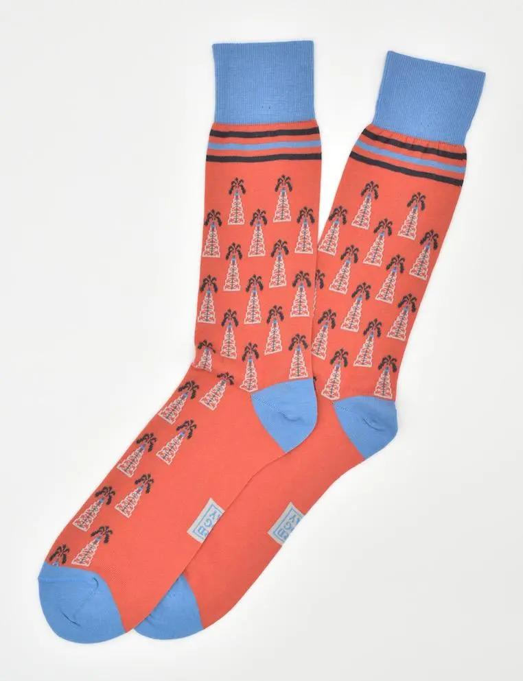Orange Roughnecks Workwear-Inspired Socks – Rugged Everyday Wear 1