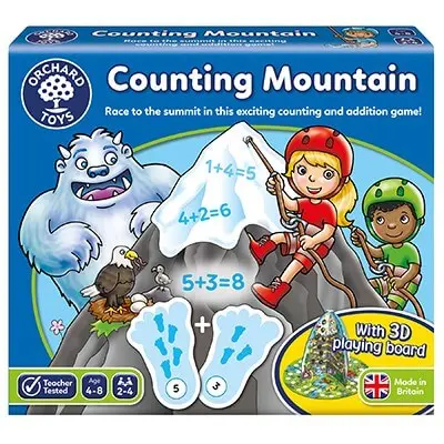 Orchard Toys Counting Mountain Math Board Game 1