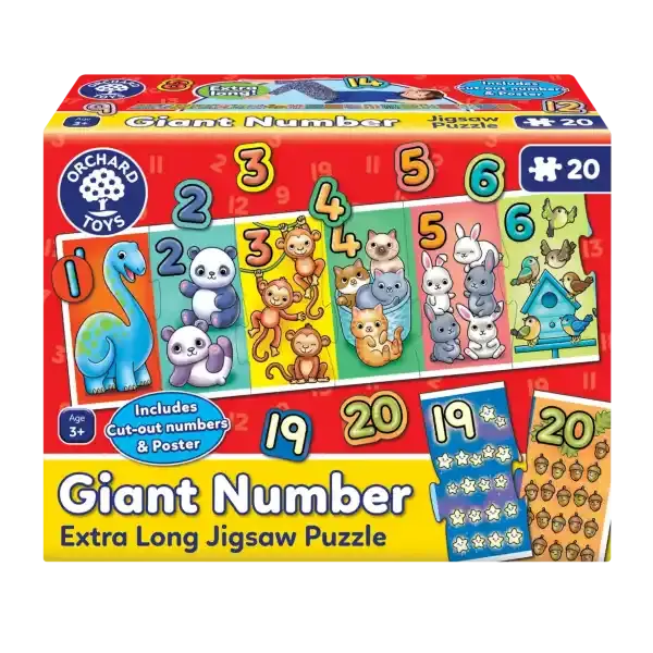 Orchard Toys Giant Number Jigsaw – Early Maths Fun 1