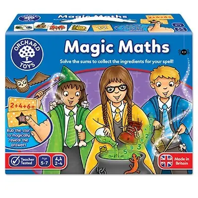 Orchard Toys Magic Maths Addition And Problem-Solving Game 1