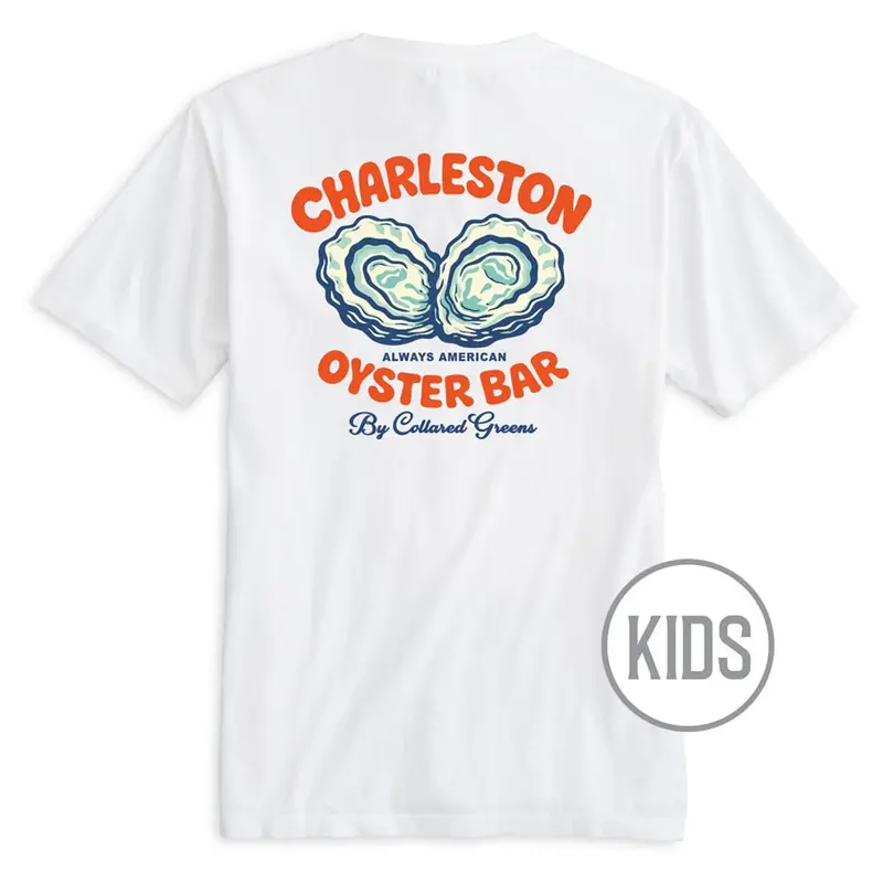Oyster Bar Kids’ Tee – Crisp White Short Sleeve 1