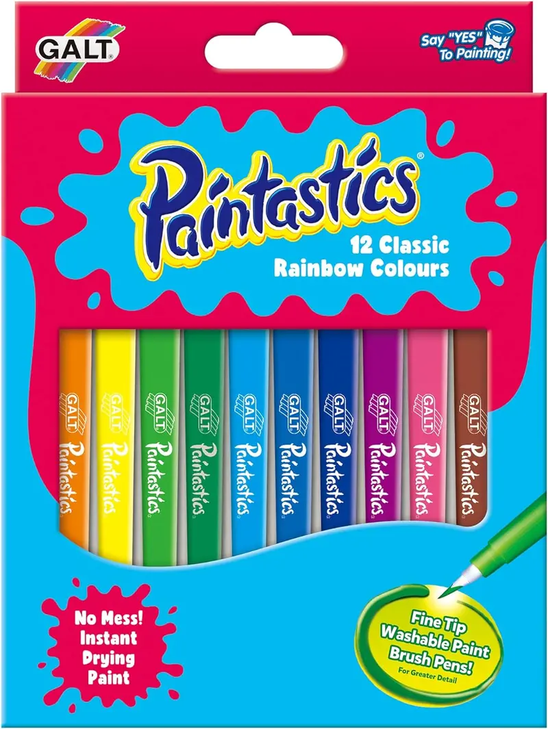 Paintastics Premium Acrylic Paint Set – 12 Classic Colors 1