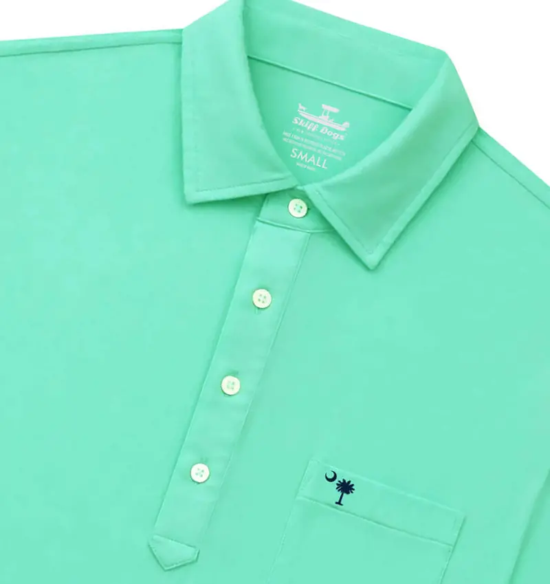 Palmetto Moon Seaglass Upcycled Surf Polo 1