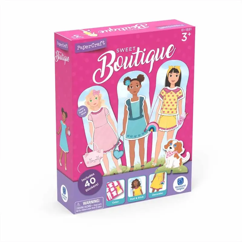 Papercraft Sweet Boutique – Diy Paper Dollhouse Bakery Kit 1
