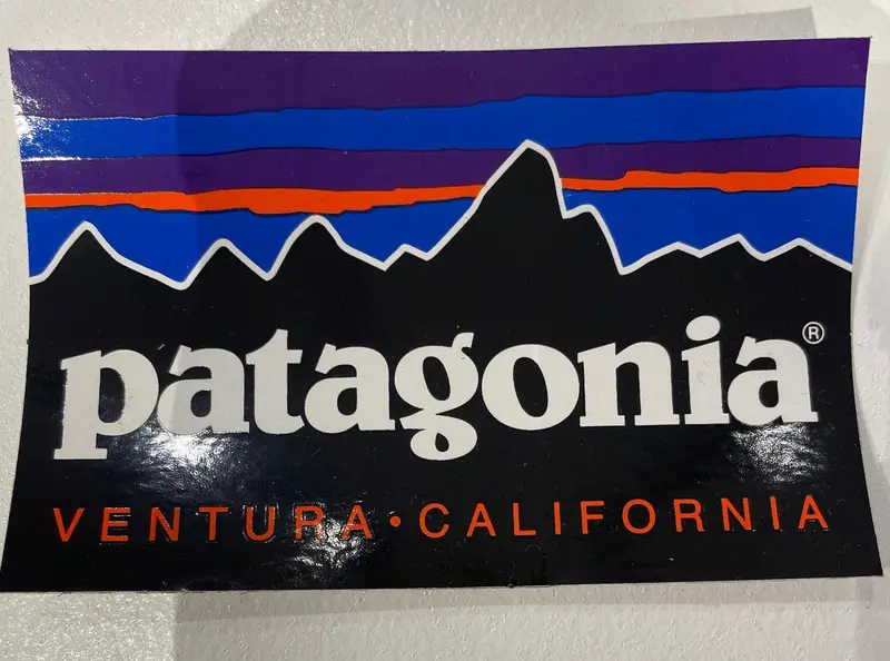 Patagonia Logo Vinyl Sticker – Durable Outdoor Decal – Bhi 1