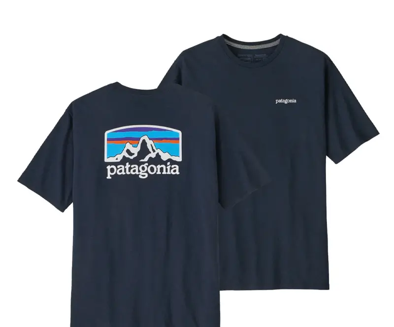 Patagonia Men’S Fitz Roy Horizons Responsibili-Tee – Recycled Cotton T-Shirt