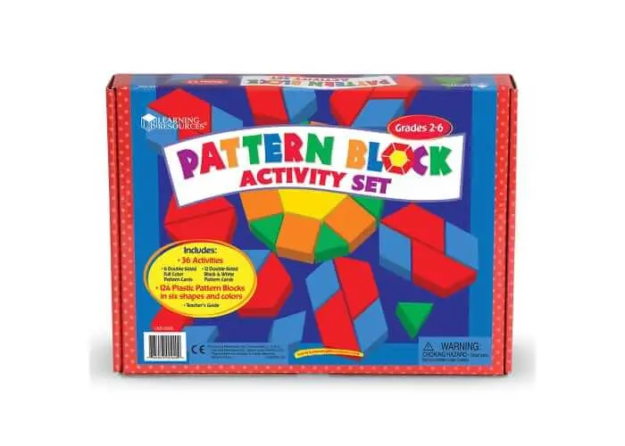 Pattern Block Activity Set – Creative Math & Design Learning Tool 1