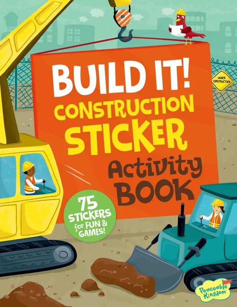 Peaceable Kingdom Build-It! Sticker Book 1