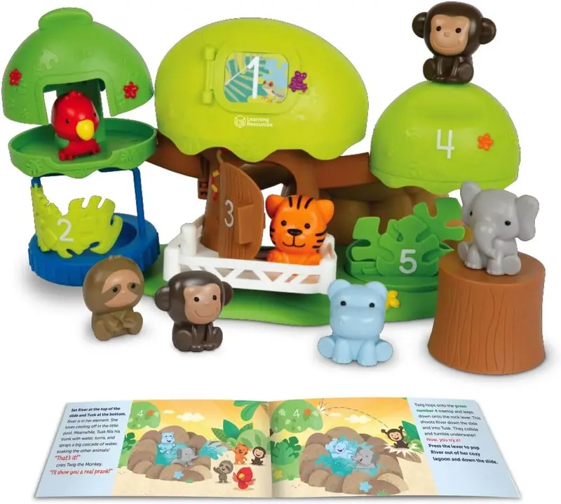 Peeksville Jungle Safari Adventure Playset By Learning Resources 1