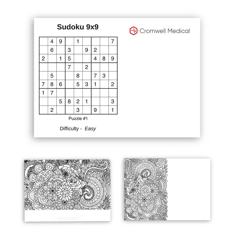 Personalized Post-It® Brand Coloring Activity Pad 1