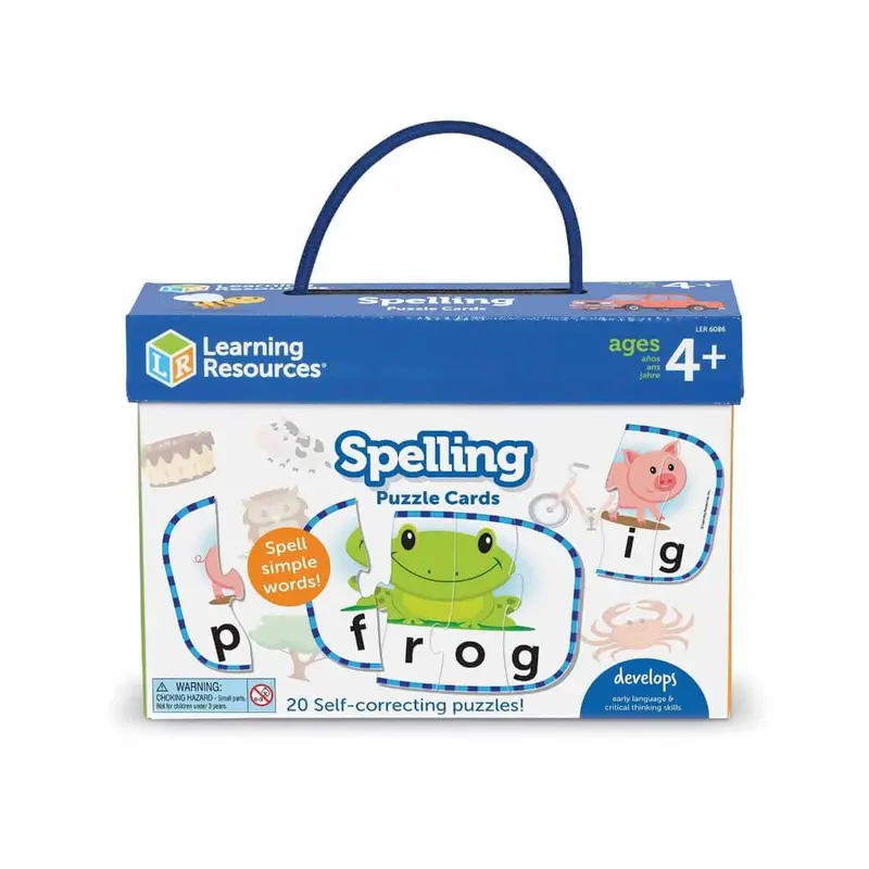 Phonics-Based Spelling Practice Puzzle Cards 1