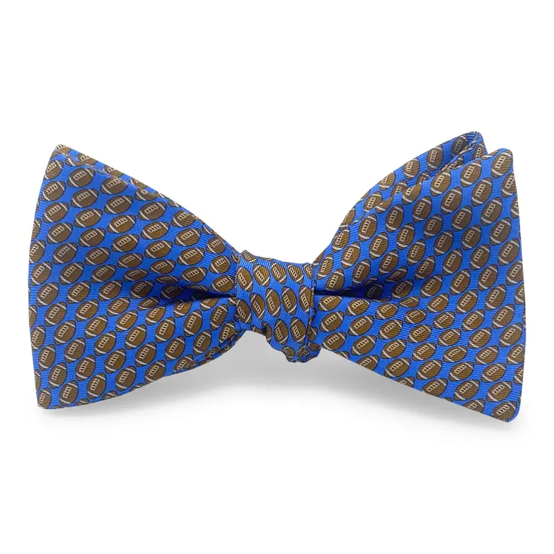 Pigskin Blue Bow Feature 1