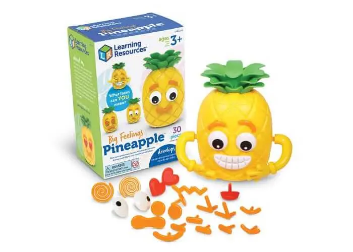 Pineapple-Themed Emotional Learning Toy For Kids 1