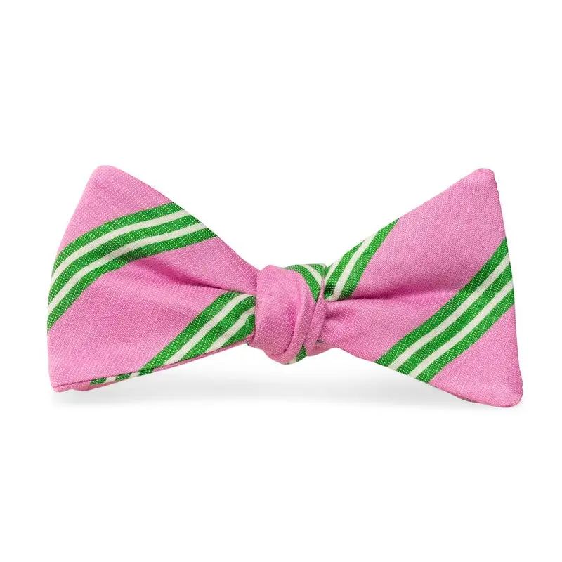 Pink And Lime Franklin Bow Tie 1