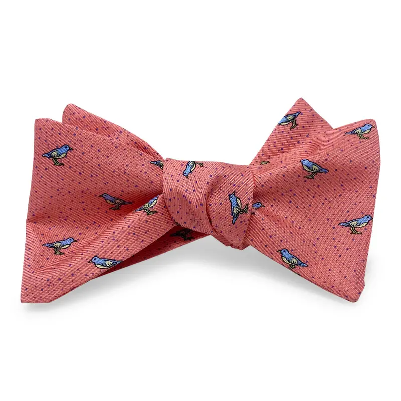 Pink Snow Bird Hair Bow For Kids 1