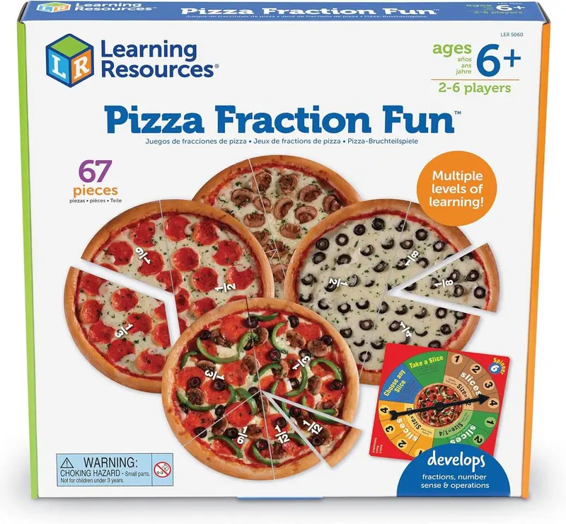 Pizza Fraction Fun! Math Learning Game By Learning Resources 1