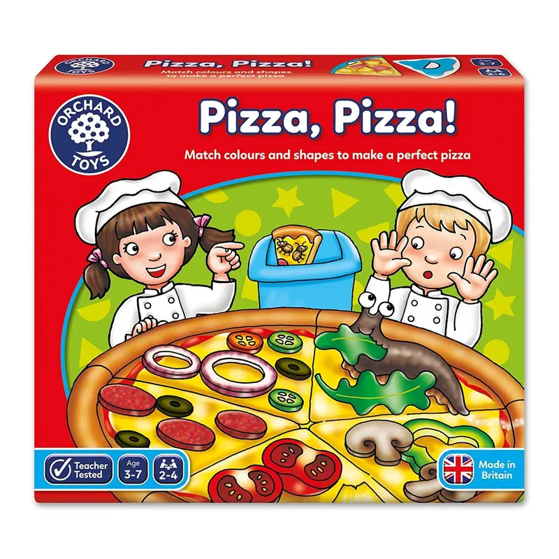 Pizza Pizza! – Orchard Toys Counting And Matching Game 1