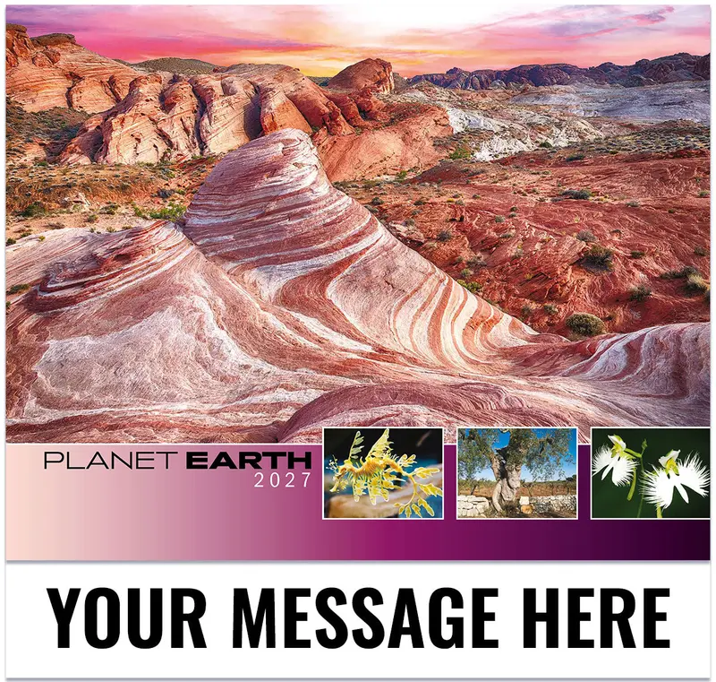 'Planet Earth' 2027 Environmental Calendar – Conservation-Focused Imagery & Facts 1