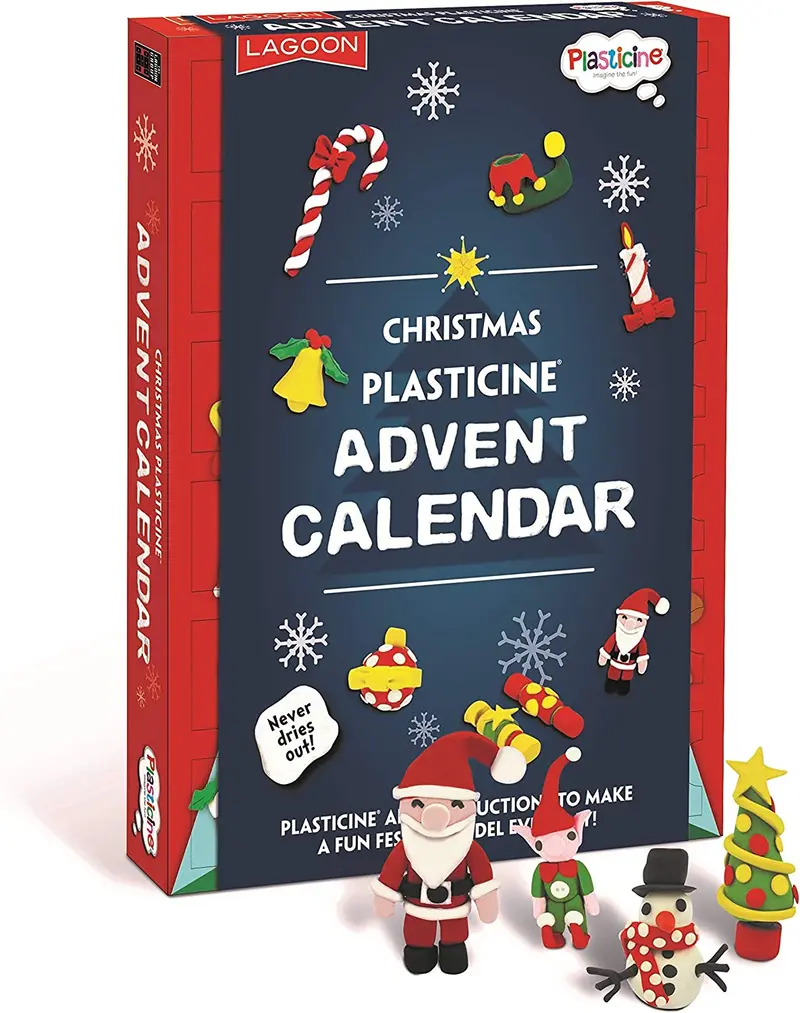 Plasticine Christmas Advent Calendar – 24-Day Creative Countdown 1