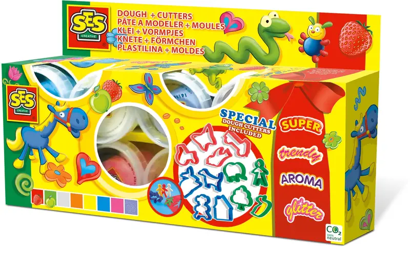 Play Dough Mania – 8-Tub Creative Set With Cutters 1