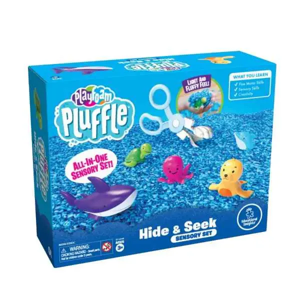 Playfoam Pluffle Hide & Seek Sensory Exploration Kit 1