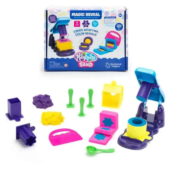 Playfoam Sand Magic Reveal – Sensory Discovery Kit With Hidden Designs 1