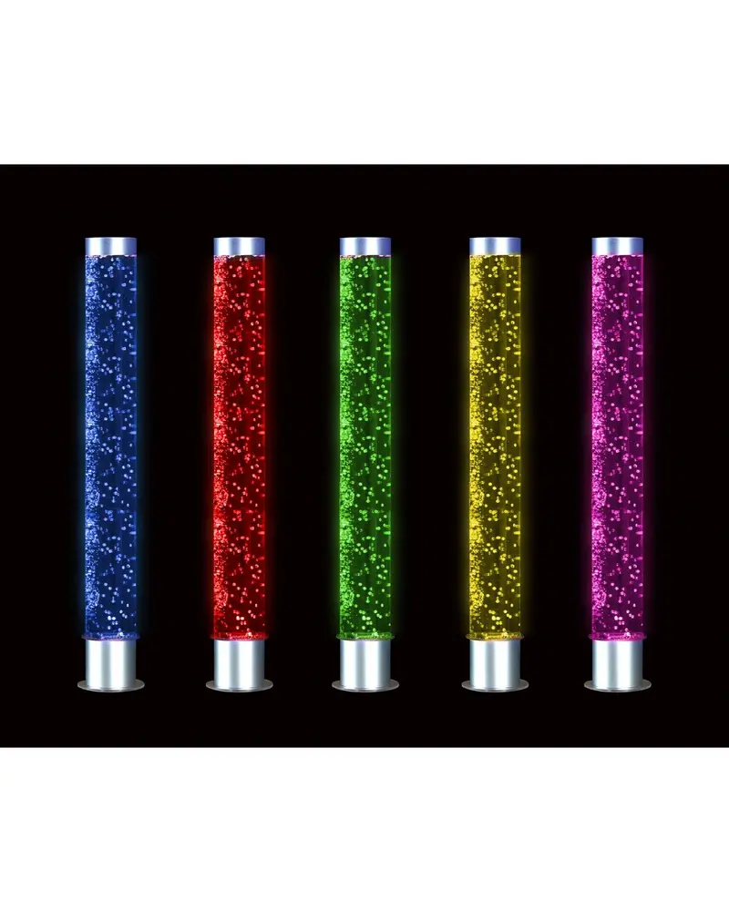 Playlearn Bubble Tube With Fish – Calming Sensory Light Display (White) 1