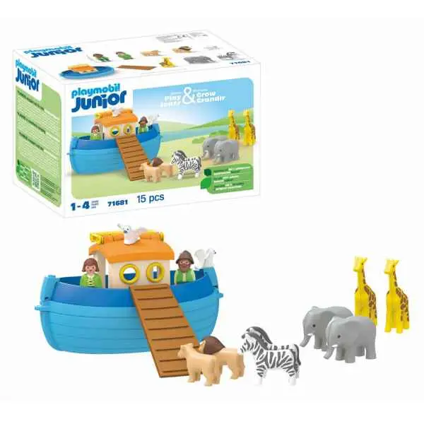 Playmobil Junior Noah’S Ark Playset With Carry Case 1