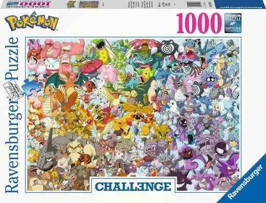 Pokémon 1000-Piece Jigsaw Puzzle – Challenge Edition 1