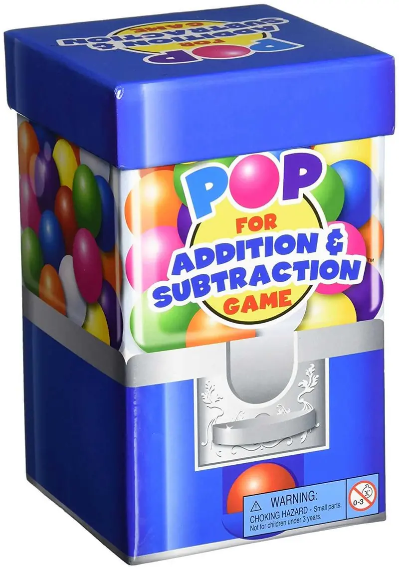 Pop For Addition And Subtraction – Fast-Paced Math Card Game 1