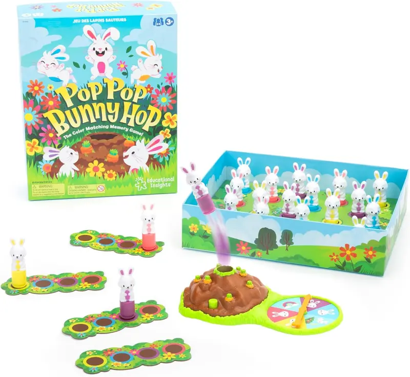 Pop Pop Bunny Hop – Early Learning Motor Skills Game By Learning Resources 1