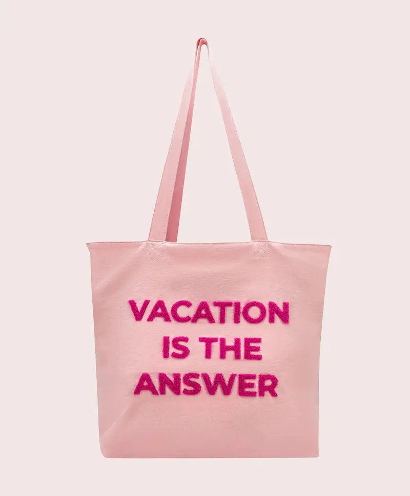 Pq Swim Rose Vacation-Themed Tote Bag 1
