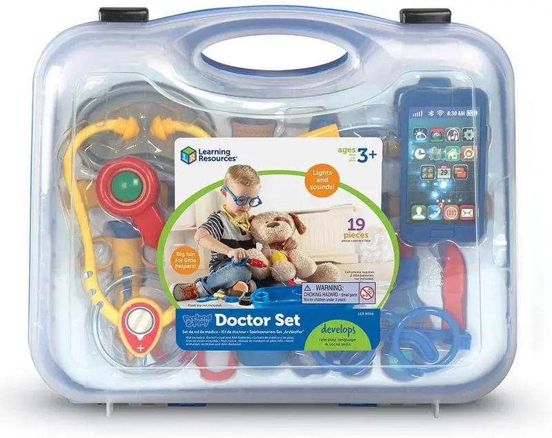 Pretend & Play Doctor Kit – Role-Play Health Learning Set 1