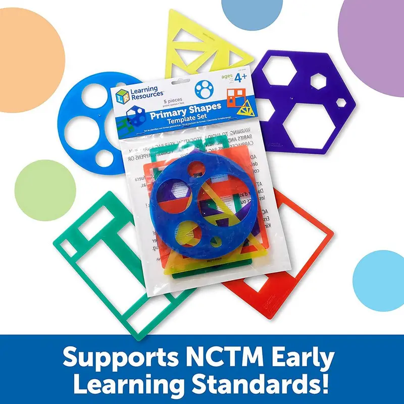 Primary Geometry Template Kit For Early Maths Education 1
