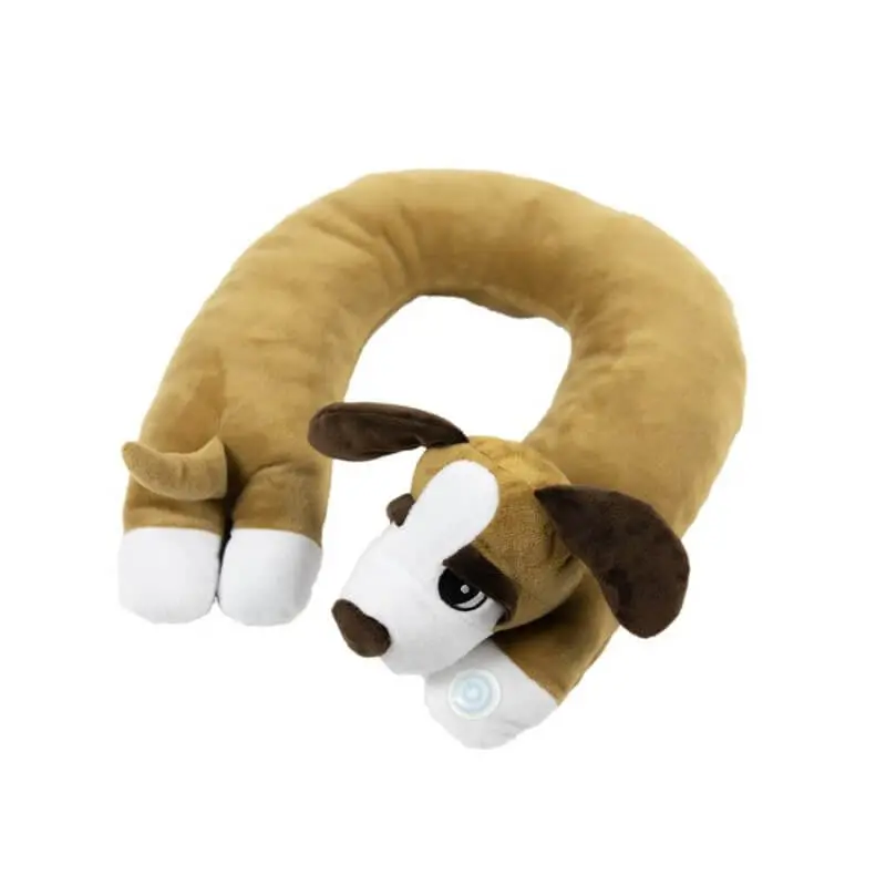Puppy-Shaped Vibrating Neck Support Pillow 1