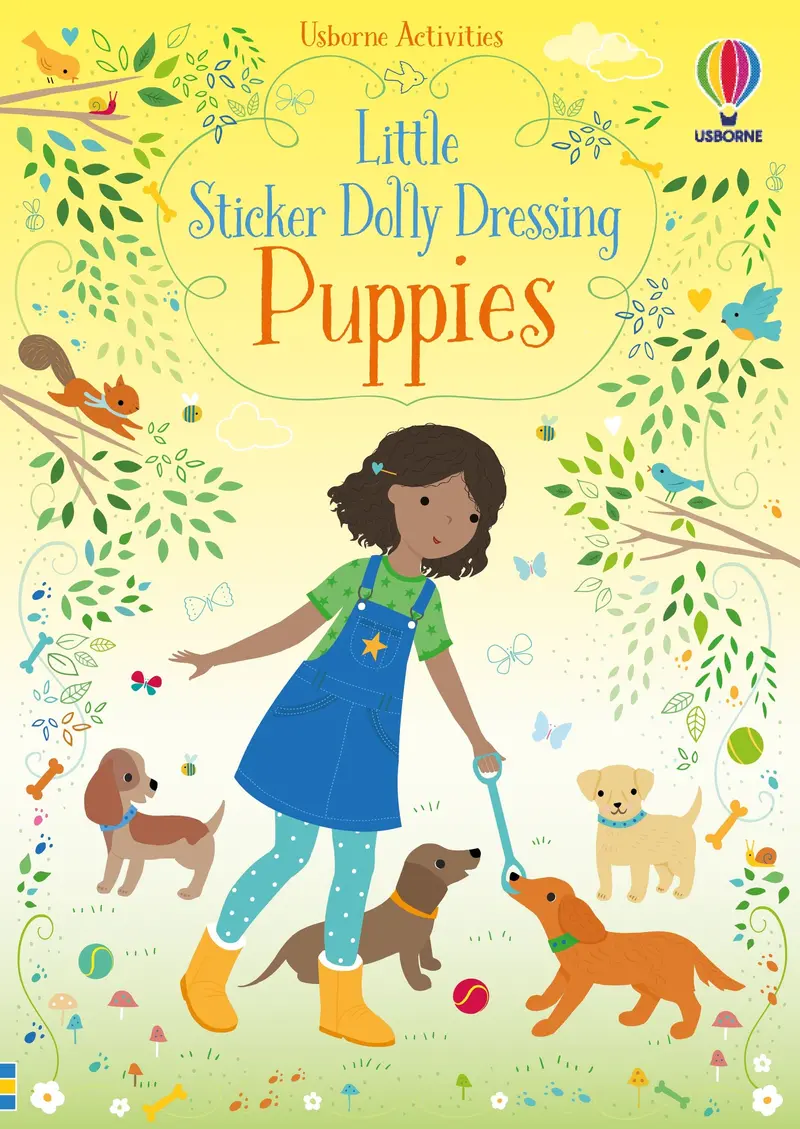 Puppy-Themed Sticker Dress-Up Activity Book 1