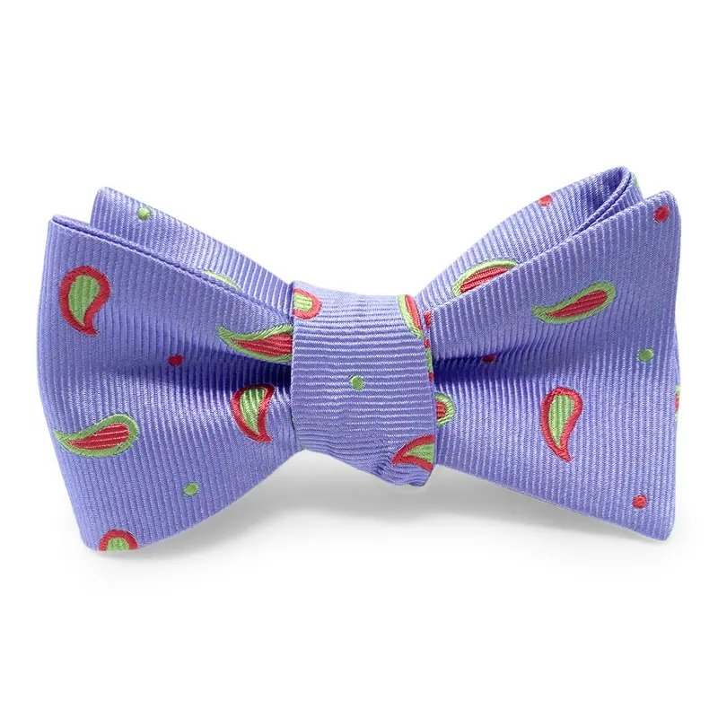 Purple Armfield Pattern Hair Bow 1