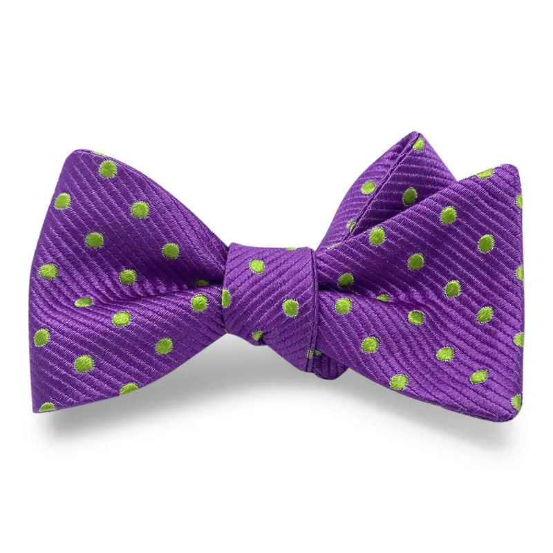 Purple Bedford Bow Tie 1