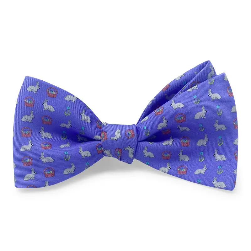 Purple Easter-Themed Hair Bow 1