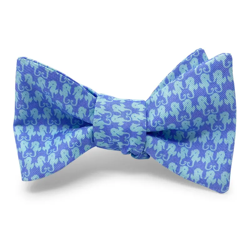 Purple Sand Key Seahorse Bow 1